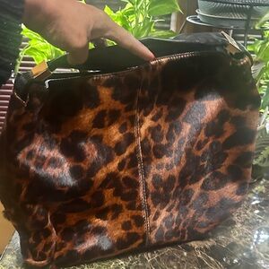 Leopard Print Women's Bag.